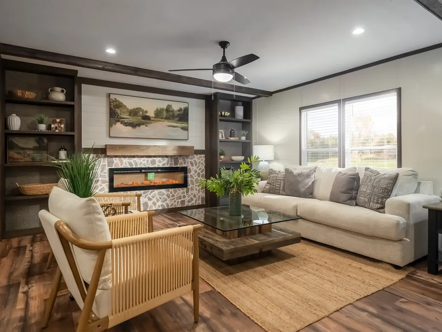 Electric fireplace Interior features selection from Clayton Russellville Decor & Options