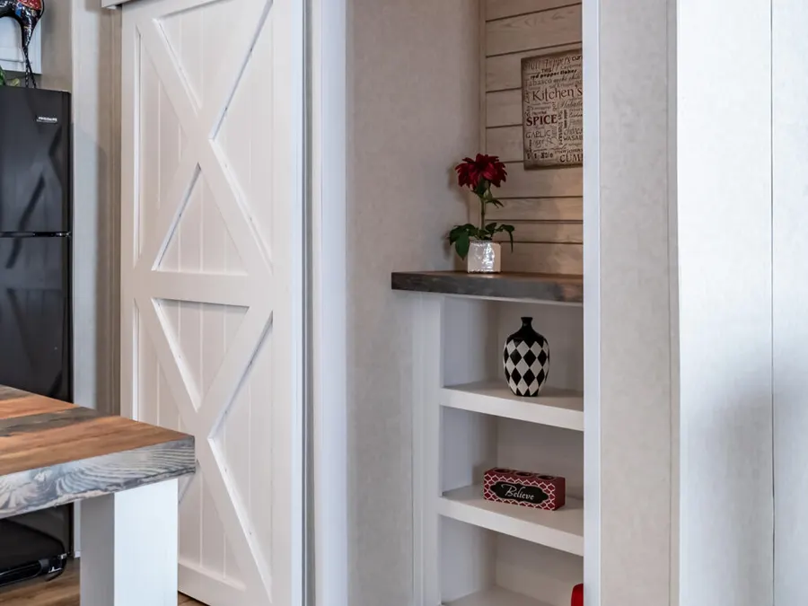 38” White barn door Doors selection from Clayton Savannah Decor & Options
