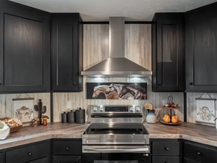 Stainless steel eurohood Kitchen selection from Clayton Savannah Decor & Options