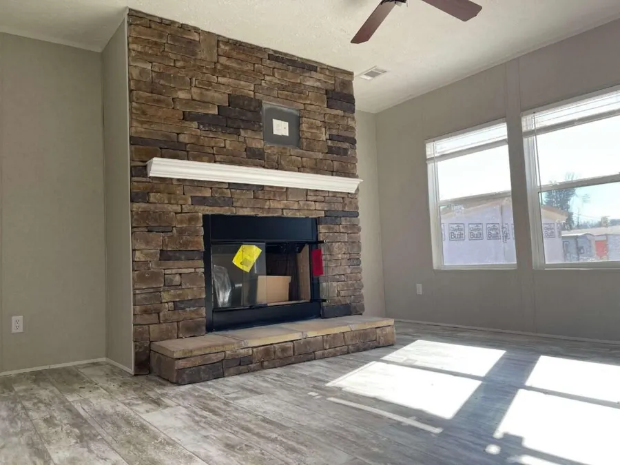 Full-rock wood burning fireplace Popular Options selection from Clayton Savannah Decor & Options
