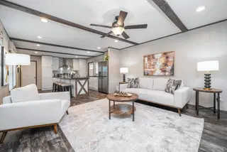 The general interior home features