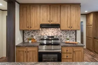 Mountain view kitchen home features