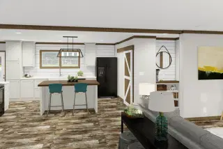 Homestead breeze interior home features