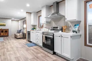 Grand Clayton mobile home interior