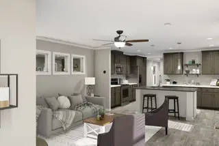 The alexander interior home features