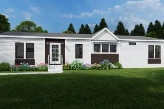 The sumner hero, elevation, and exterior home features