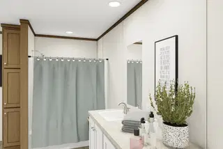 Occasion bathroom home features