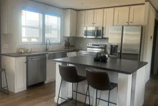 The magnolia kitchen home features