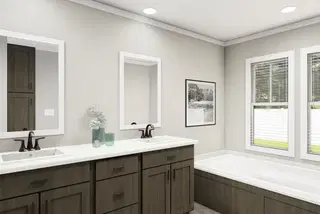 The alexander bathroom home features