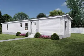 Born to run elevation and exterior home features