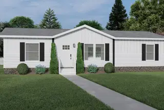 Desoto elevation and exterior home features