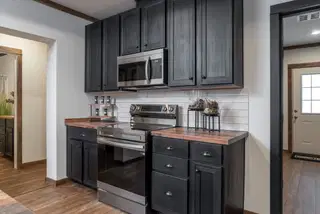 The mill house kitchen home features