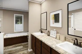 The lloyd ii bathroom home features