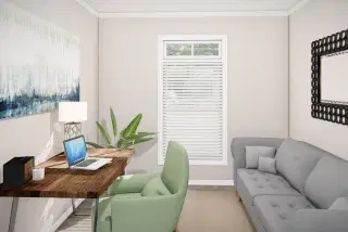The valhalla interior home features