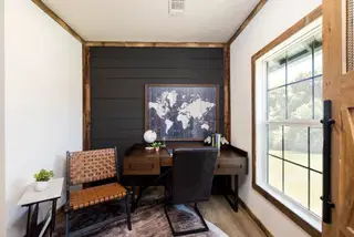 The arabella interior home features