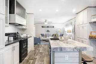 The Southern Farmhouse 1312 Clayton mobile home interior