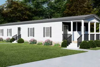The warrior hero, elevation, and exterior home features