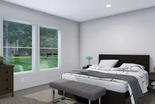 Lovely day bedroom home features