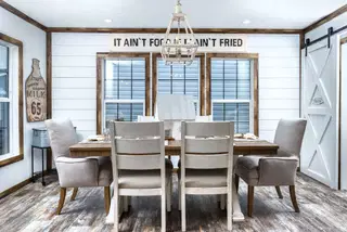 The liza jane interior home features