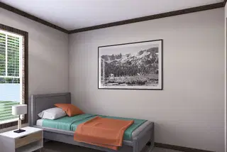 The jackson bedroom home features
