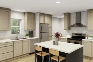 Born to run kitchen home features