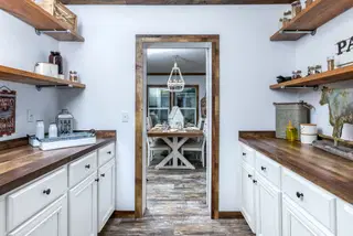 The liza jane interior home features