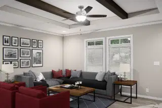 The valhalla interior home features