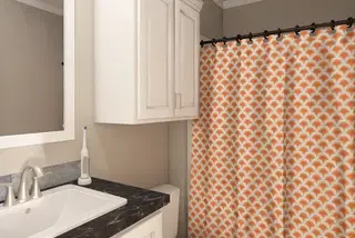 The big easy bathroom home features