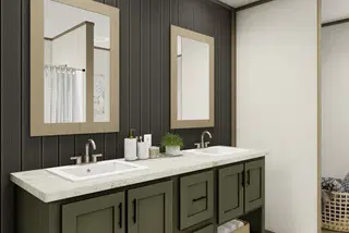 Expedition bathroom home features