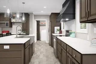 The valhalla kitchen home features