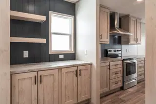 Cook interior home features