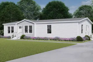 Shout elevation and exterior home features