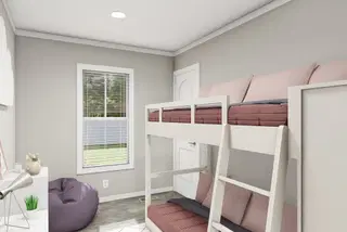 The alexander bedroom home features