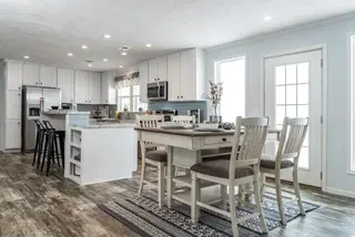 The leahy kitchen home features