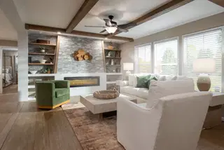 The mclemore interior home features