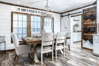 The liza jane interior home features