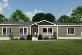 The lloyd ii hero, elevation, and exterior home features