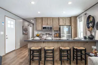 The warrior kitchen home features