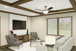 Grand living 56 interior home features
