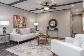 The general interior home features