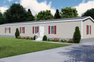 The sherman elevation and exterior home features