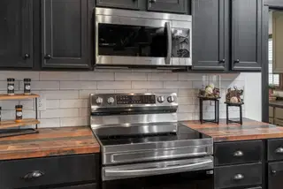 The mill house kitchen home features