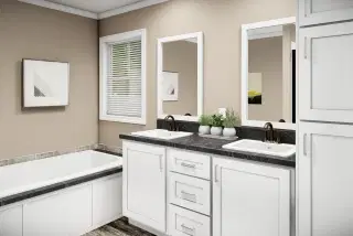 The maverick bathroom home features