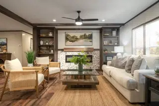 Mountain view home features
