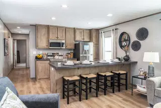 The warrior kitchen home features