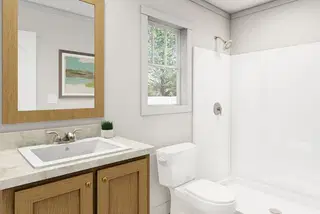 Born to run bathroom home features