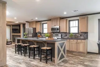 Boujee lux kitchen home features