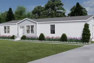 Cadence elevation, exterior, and hero home features