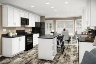 The maverick kitchen home features