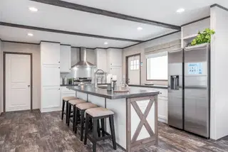 The general kitchen home features
